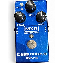 Used MXR M288 Bass Octave Deluxe Bass Effect Pedal