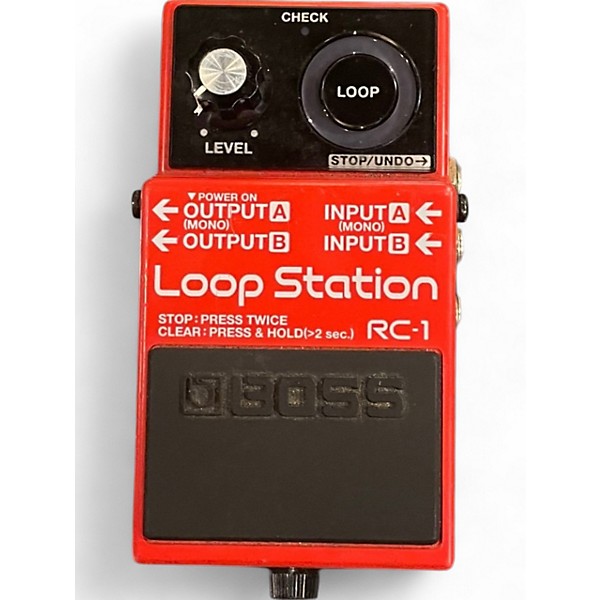 Used BOSS RC1 Loop Station Pedal