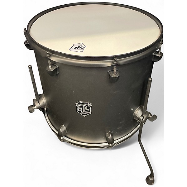Used SJC Drums 3 Piece PATHFINDER GALAXY GRAY Drum Kit