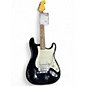 Used Fender American Standard Stratocaster Black Solid Body Electric Guitar