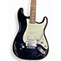 Used Fender American Standard Stratocaster Black Solid Body Electric Guitar