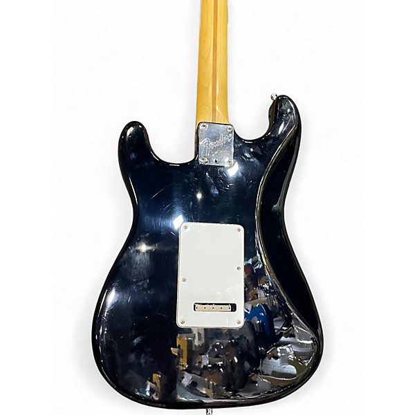Used Fender American Standard Stratocaster Black Solid Body Electric Guitar