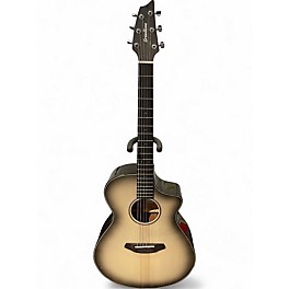 Used Breedlove Discovery Concert Cutaway Silverburst Acoustic Electric Guitar