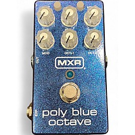 Used MXR POLY BLUE OCTAVE Effect Pedal