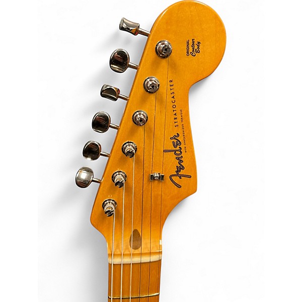 Used Fender AMERICAN VINTAGE II 1957 STRATOCASTER 2 Color Sunburst Solid Body Electric Guitar