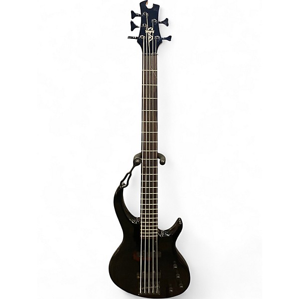 Used Tobias toby 5 string black Electric Bass Guitar