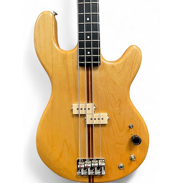 Vintage 1970s Kramer DMZ 4000 Natural Electric Bass Guitar