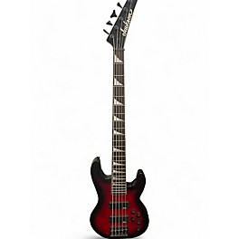 Used Jackson JS3VQ RED BURST Electric Bass Guitar