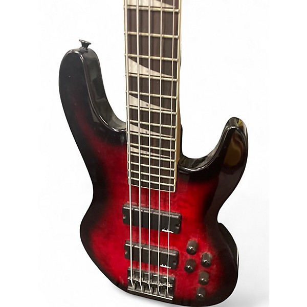 Used Jackson JS3VQ RED BURST Electric Bass Guitar