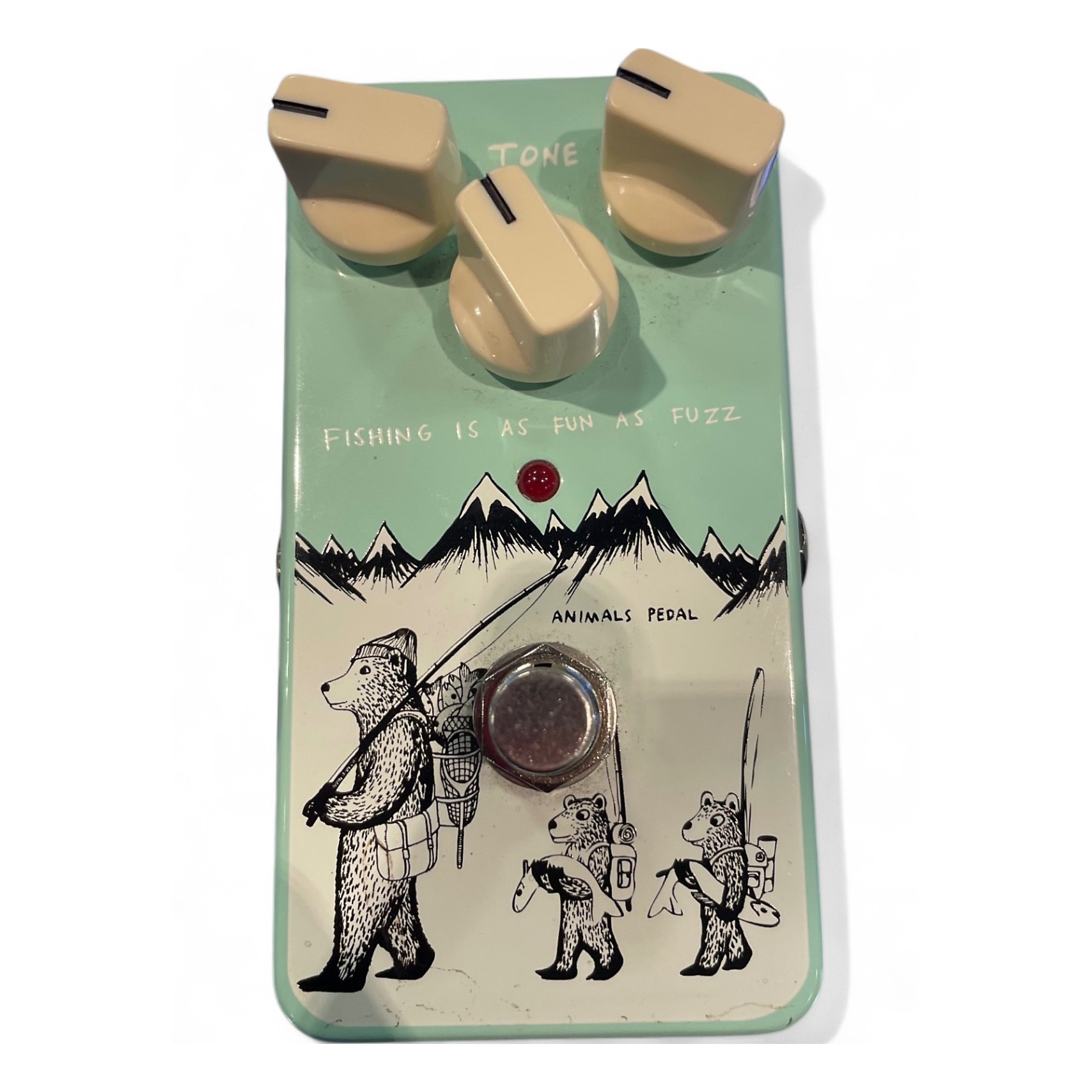 ギター FISHING IS AS FUN AS FUZZ Animals Pedal FISHING IS AS FUN AS FUZZ – Animals Pedal USA