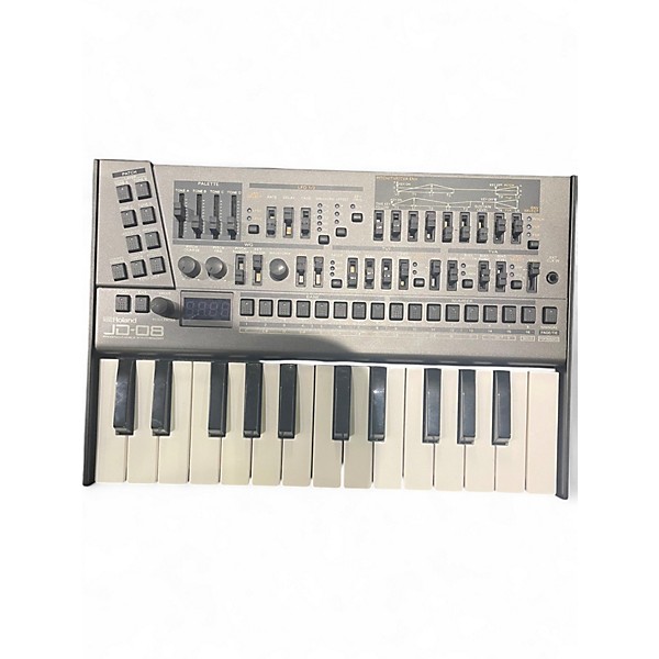 Used Roland Roland JD-08 Boutique Synthesizer and K-25m Keyboard Unit Bu
