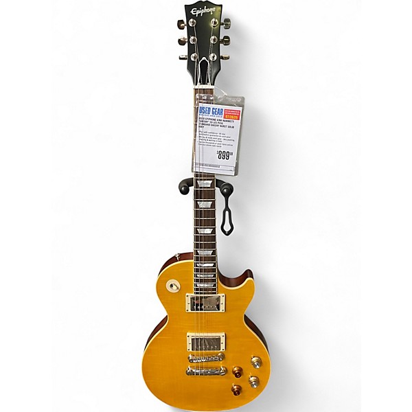 Used Epiphone Kirk Hammett "Greeny" 59 Les Paul Standard Greeny Burst Solid Body Electric Guitar