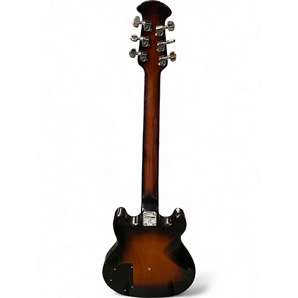 Vintage 1970s Ovation Preacher Tobacco Burst Solid Body Electric Guitar