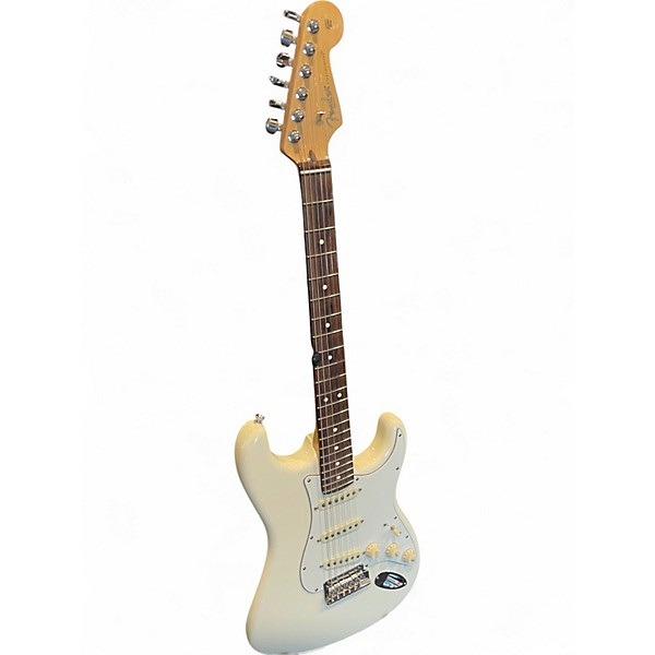 Used Fender American Professional Stratocaster SSS Olympic White Solid Body Electric Guitar