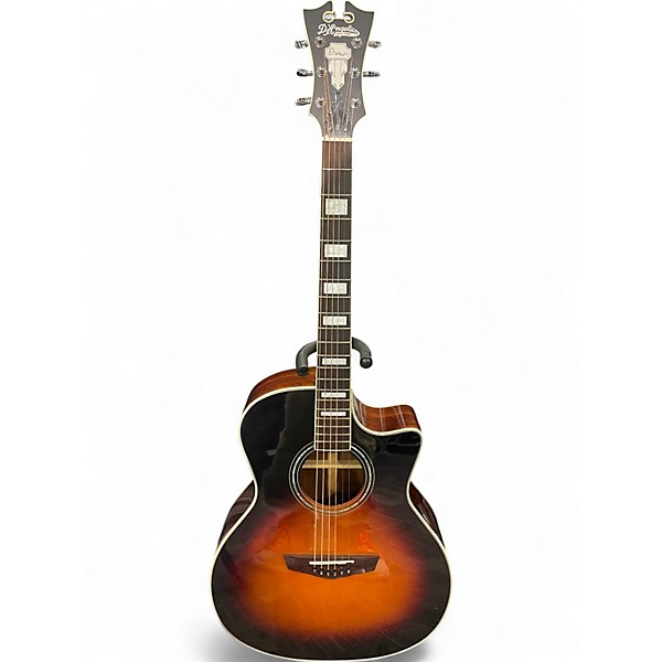 Used D'Angelico DAPCSG200VSBCP 2 Color Sunburst Acoustic Electric Guitar