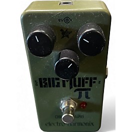 Used Electro-Harmonix Green Russian Big Muff Pi Fuzz Effect Pedal