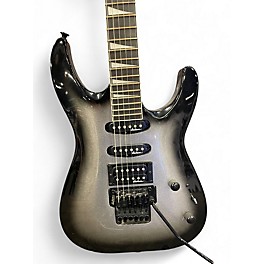 Used Jackson JS34Q Dinky silver burst Solid Body Electric Guitar