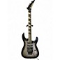 Used Jackson JS34Q Dinky silver burst Solid Body Electric Guitar