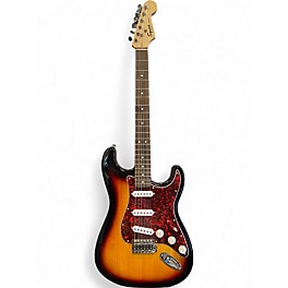Used Squier Standard Stratocaster Sunburst Solid Body Electric Guitar