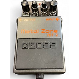 Used BOSS MT2 Metal Zone Distortion Effect Pedal