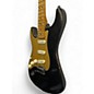 Used Fender American Ultra Stratocaster Black and Gold Solid Body Electric Guitar