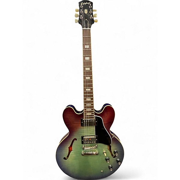 エピフォンES-335 Figured Blueberry Burst Amazon.com: Epiphone ES335 Figured Top Semi Hollowbody