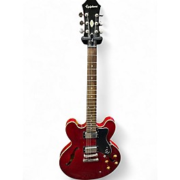 Used Epiphone Dot Cherry Hollow Body Electric Guitar