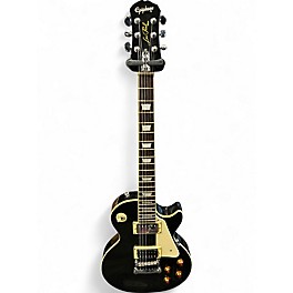 Used Epiphone Les Paul Standard Black Solid Body Electric Guitar