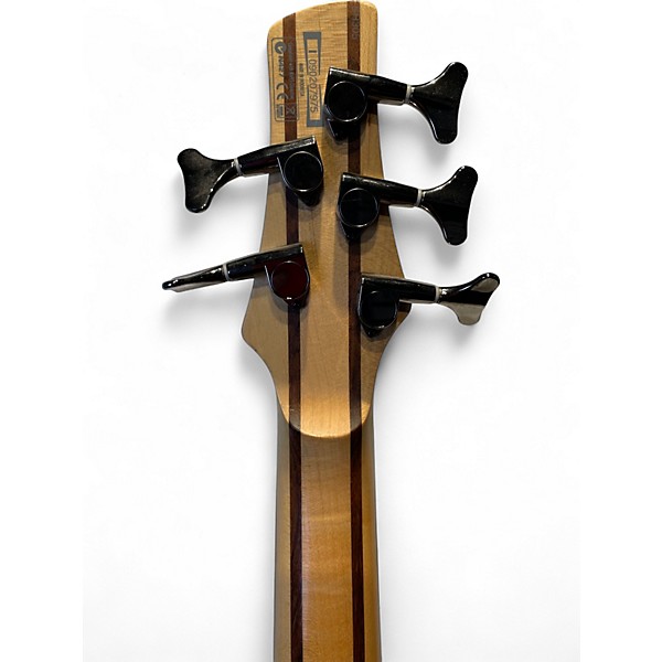 Used 2015 Ibanez SDGR Black Electric Bass Guitar