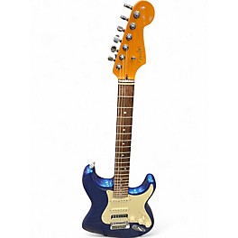 Used Fender American Ultra Stratocaster HSS Blue Solid Body Electric Guitar