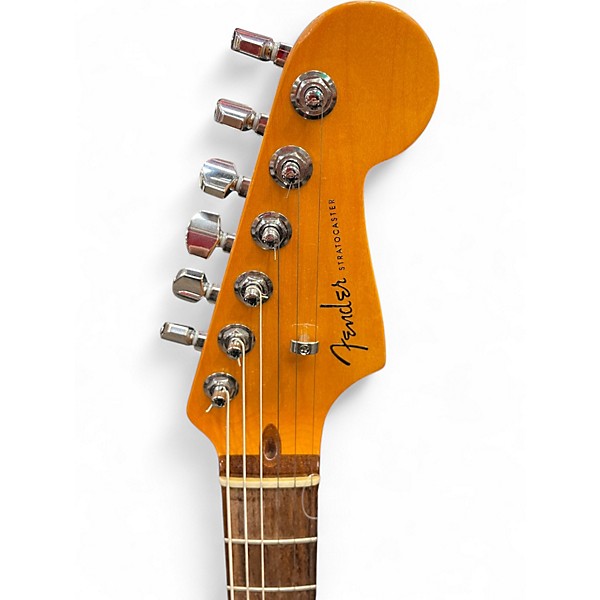 Used Fender American Ultra Stratocaster HSS Blue Solid Body Electric Guitar