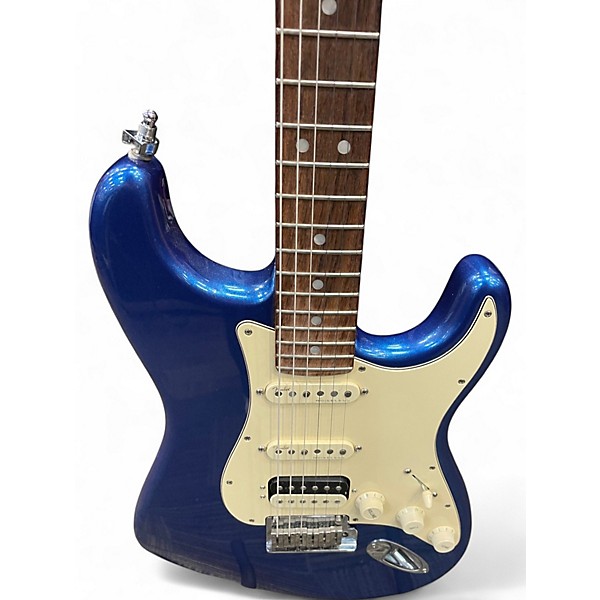 Used Fender American Ultra Stratocaster HSS Blue Solid Body Electric Guitar