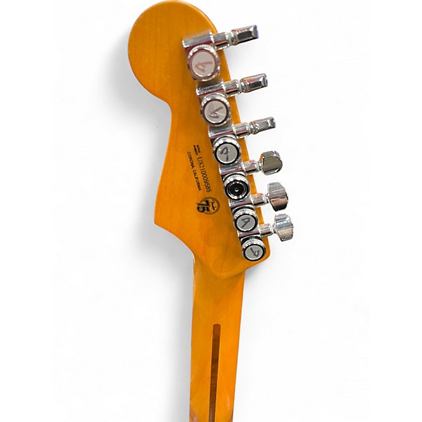 Used Fender American Ultra Stratocaster HSS Blue Solid Body Electric Guitar