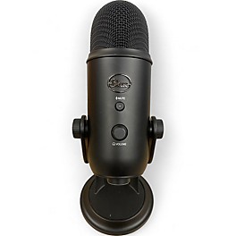 Used Blue Yeti Blackout USB Microphone