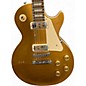 Used Gibson Les Paul Deluxe Gold Top Solid Body Electric Guitar