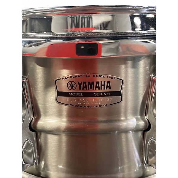 Used Yamaha 2 Piece Recording Custom Stainless Steel Drum Kit