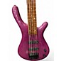 Used Fame Baphomet Purple Electric Bass Guitar
