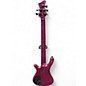 Used Fame Baphomet Purple Electric Bass Guitar