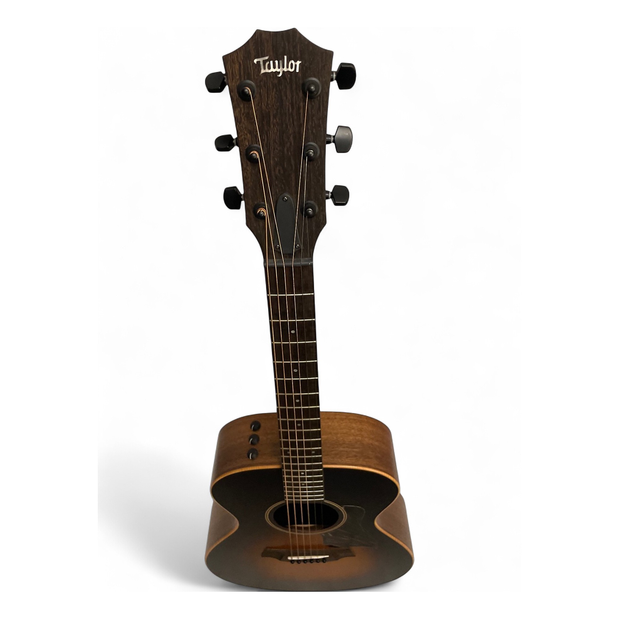 taylor 214e deluxe grand auditorium acoustic electric guitar tobacco sunburst Used Taylor 214E DLX Tobacco Sunburst Acoustic Electric Guitar Tobacco  Sunburst
