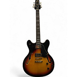 Used Peavey JF-1 2 Color Sunburst Hollow Body Electric Guitar