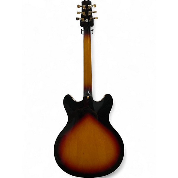 Used Peavey JF-1 2 Color Sunburst Hollow Body Electric Guitar