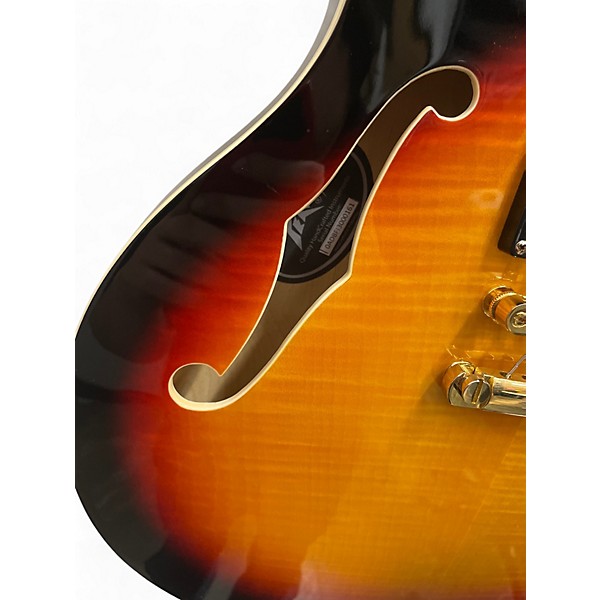 Used Peavey JF-1 2 Color Sunburst Hollow Body Electric Guitar