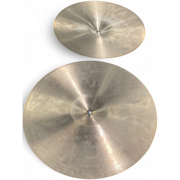 Used Zildjian 14in A Series New Beat Hi-Hat Cymbal Pair Cymbal