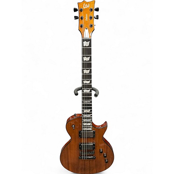 Used 2015 ESP ESP LTD deluxe EC-1000 Mahogany Solid Body Electric Guitar