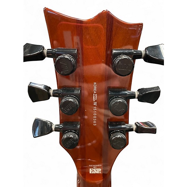 Used 2015 ESP ESP LTD deluxe EC-1000 Mahogany Solid Body Electric Guitar