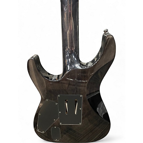 Used ESP LTD deluxe M-1001 Black Solid Body Electric Guitar
