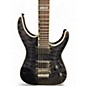 Used ESP ESP LTD Deluxe MH-1001 Black Onyx Solid Body Electric Guitar