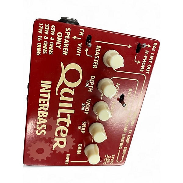 Used Quilter Labs interbass Bass Effect Pedal