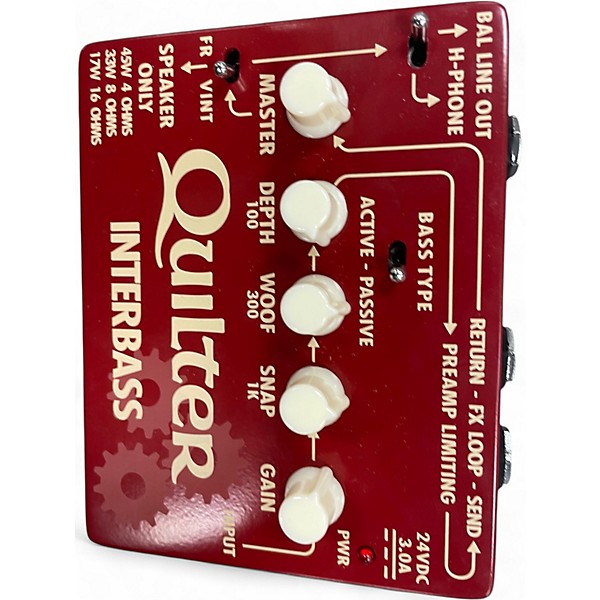 Used Quilter Labs interbass Bass Effect Pedal