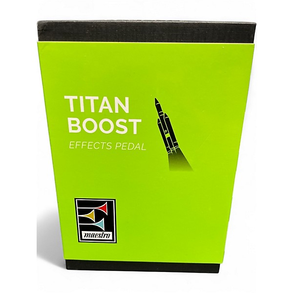 Used Maestro Titan Boost Effect Pedal